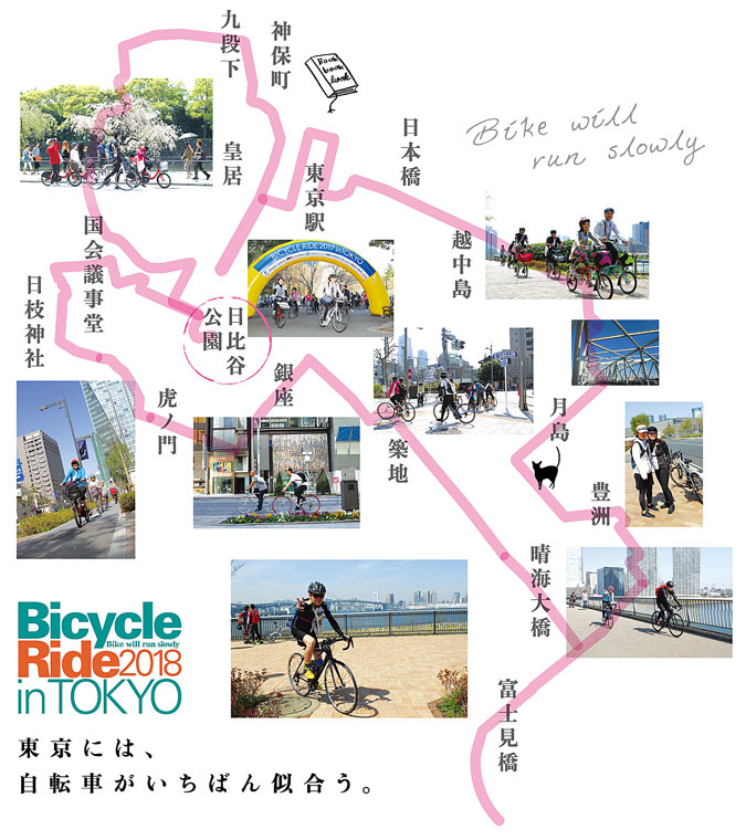 バイシクルライド コース